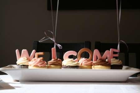 Craft Ideas Baby on Suprise  For These And More Baby Shower Cupcake Ideas Click Here