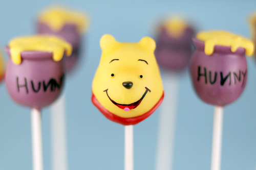 cake pops photo. Winnie the Pooh Cake Pops