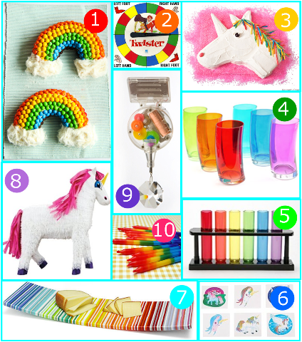 pictures of rainbows and unicorns. Rainbows and Unicorns