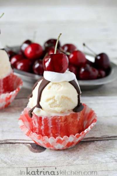 fruit cupcake