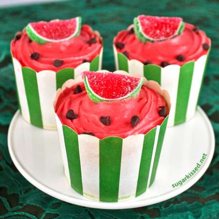 Watermelon-Cupcakes