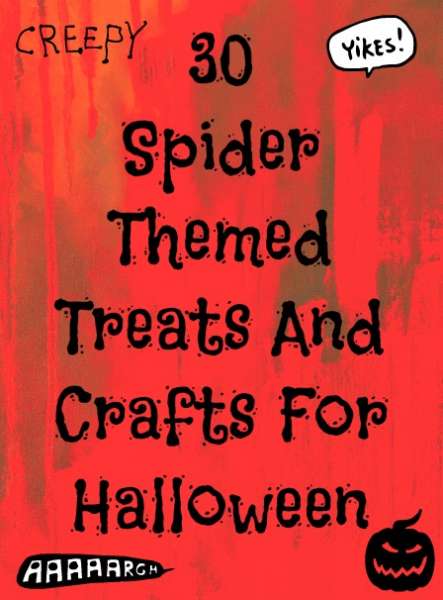 Spider Treats and Crafts