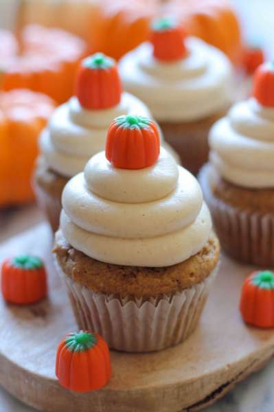 Pumpkin-cupcakes