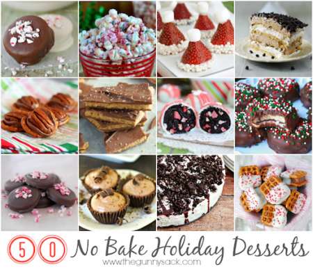 no bake holiday desserts