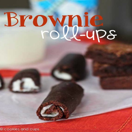 brownie rollup