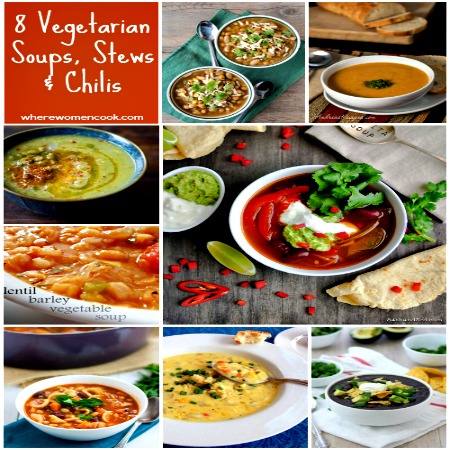 vegetarian soups, stews & chilis