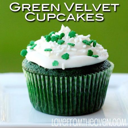 Green Velvet Cupcakes