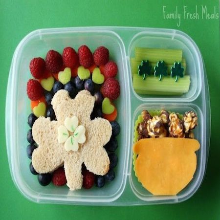 St. Patrick's Day Bento Lunches