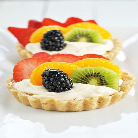 Rainbow Fruit Tartlet