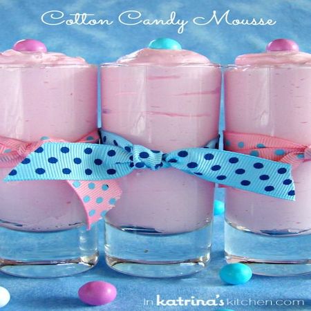 cotton candy mousse