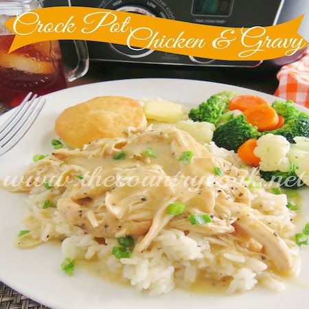 Chicken & Gravy (copyright, thecountrycook.net)