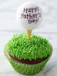 golf cupcakes