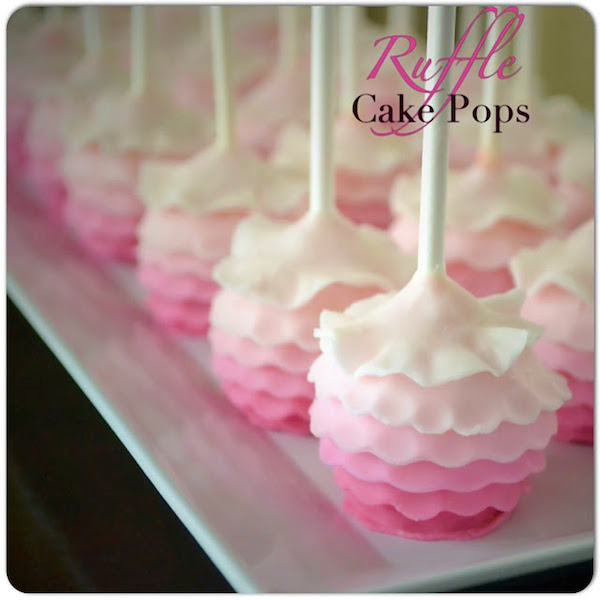 Ruffle Cake Pops