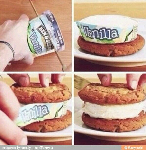 Easy Ice Cream Sandwich