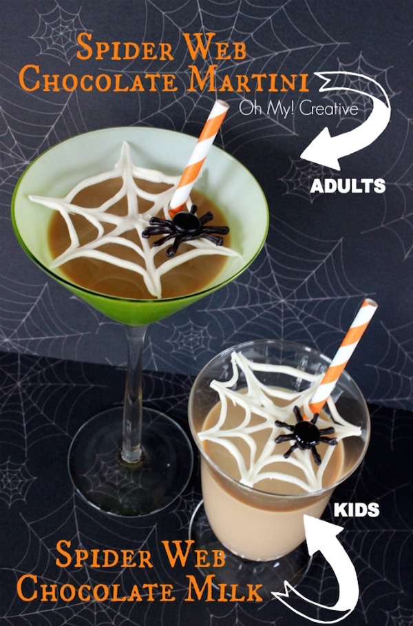 Spider Web Drink Cover