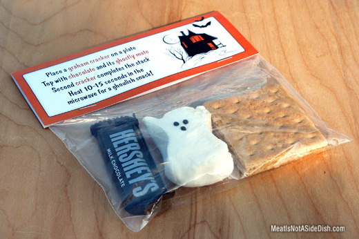 Halloween S’mores Treat - Meat is Not a Side Dish