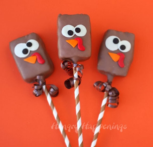 Chocolate-rice-krispies-treats-turkey-pops