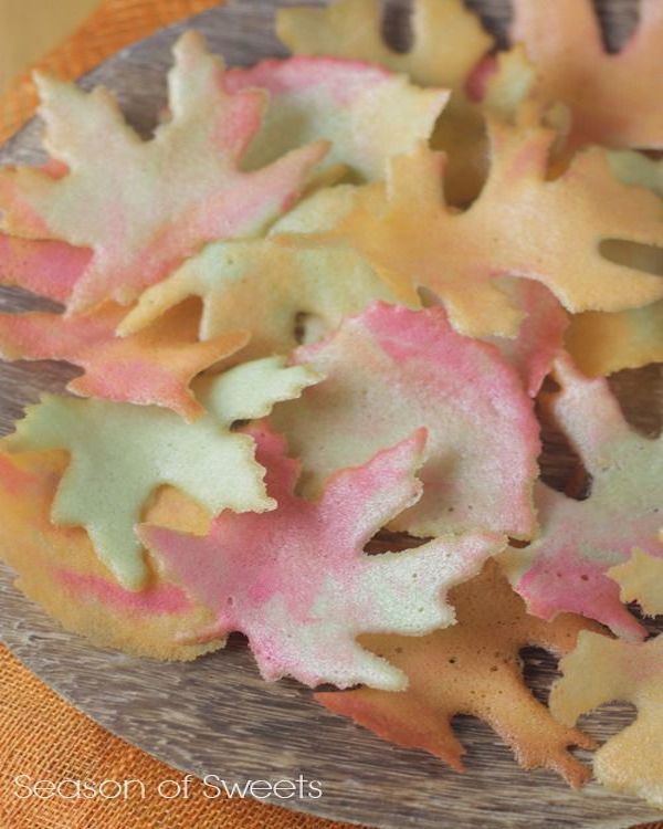 Fall Leaf Cookies