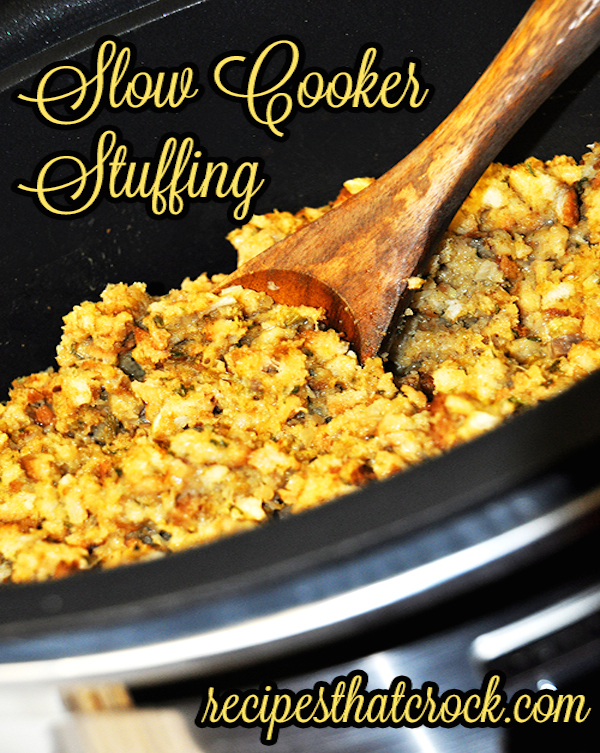 Slow Cooker Stuffing