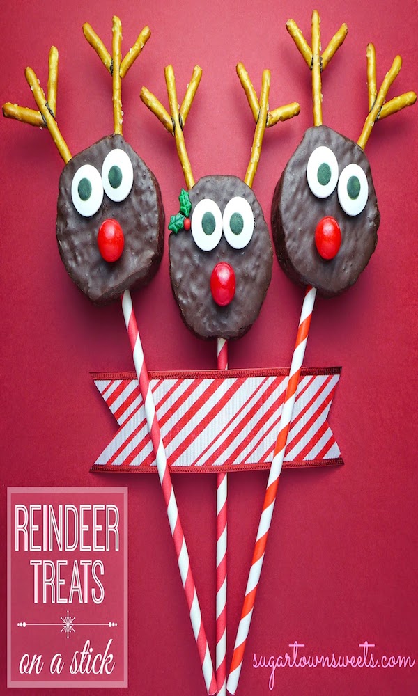 How to make reindeer treats~edible crafts