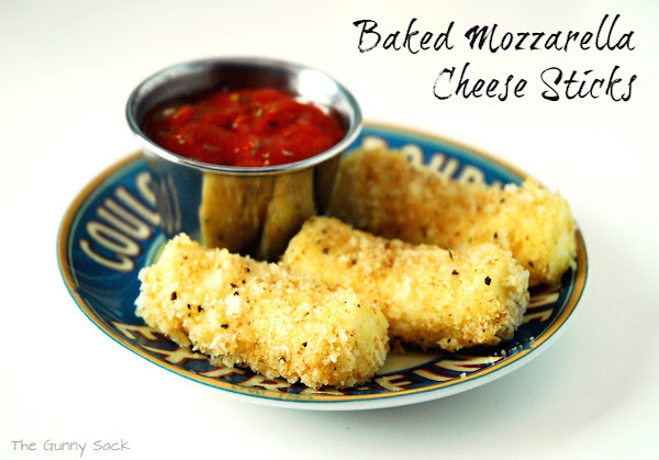 baked mozzarella cheese sticks