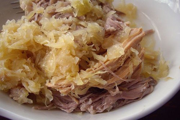 pork and sauerkraut