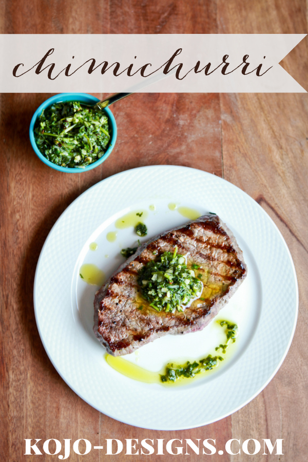 chimichurri steak sauce