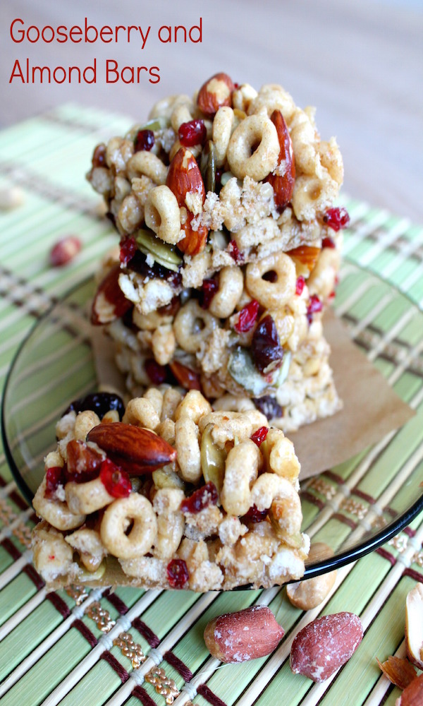 Gooseberry-and-almond-bars