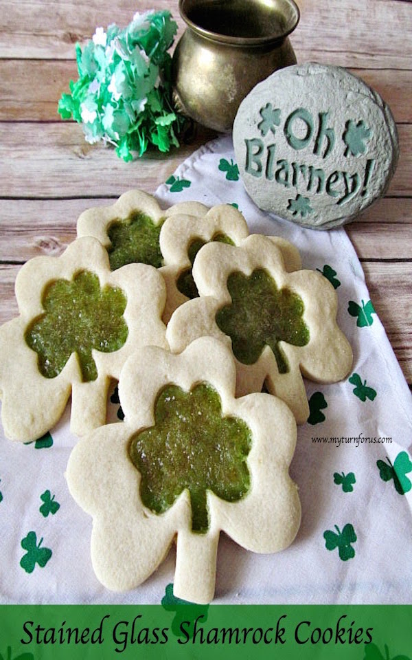 Stained Glass Shamrock Cookies, best