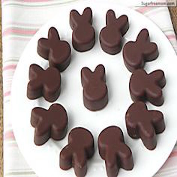 no bake chocolate coconut butter bunnies