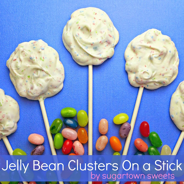 Jelly Bean Clusters On a Stick