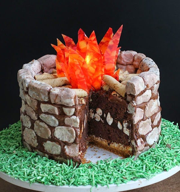 fire-pit-smores-cake