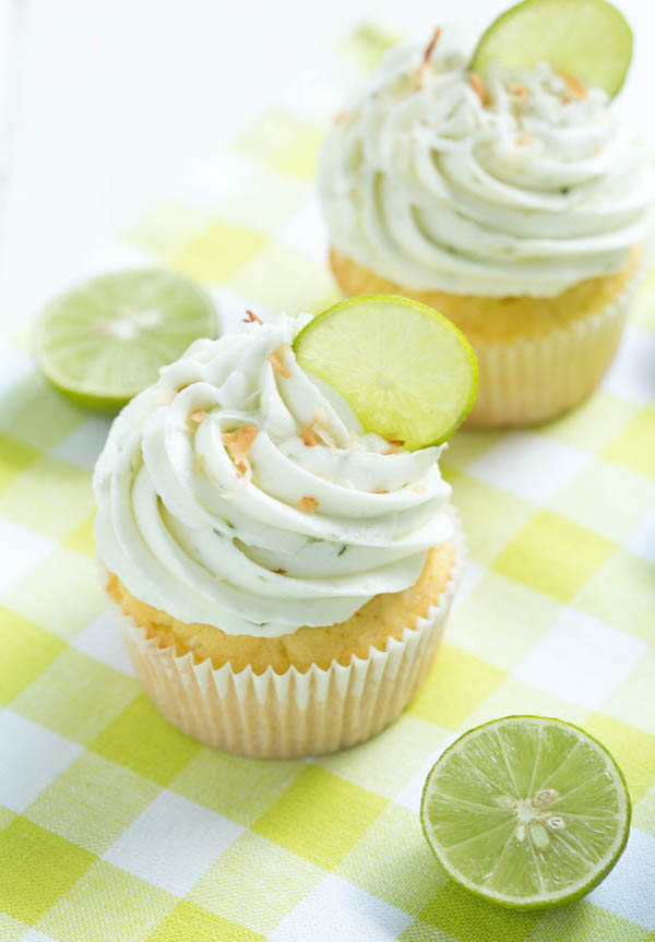 Key-Lime-Coconut-Cupcakes