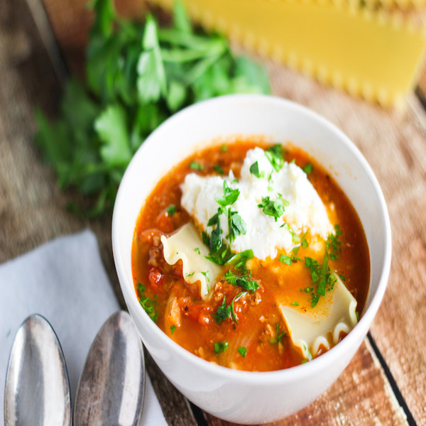 Lasagna-Soup