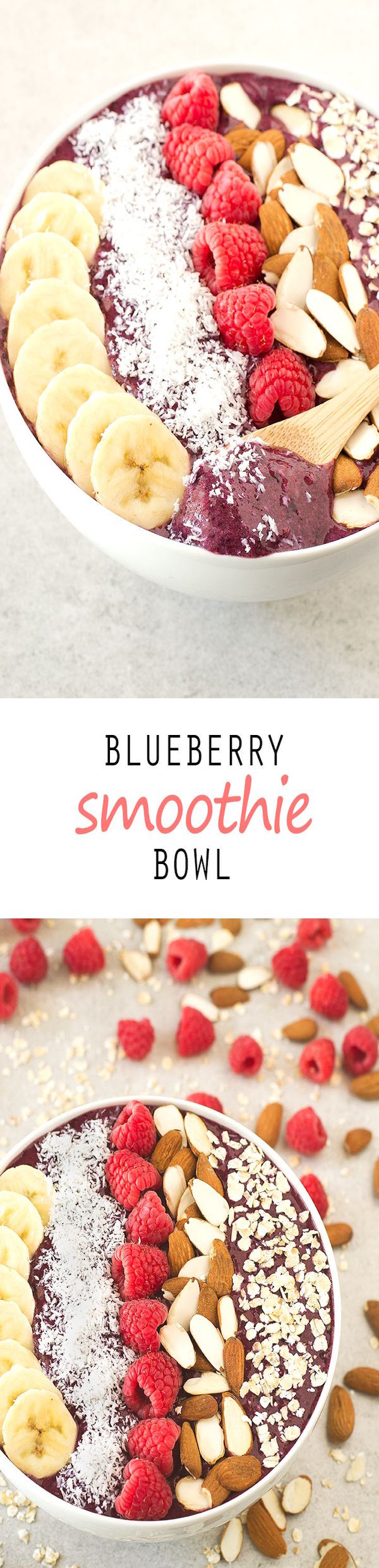 blueberry smoothie bowl