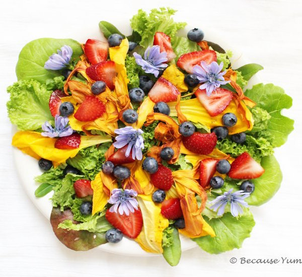 colors of the rainbow salad