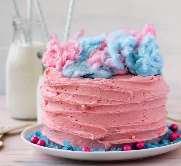 cotton candy cake