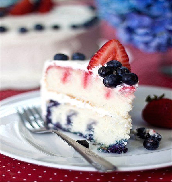 patriotic poke cake