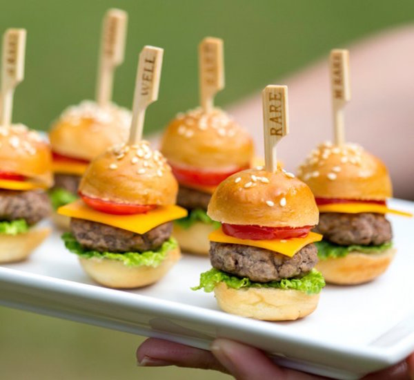 mini cheeseburgers