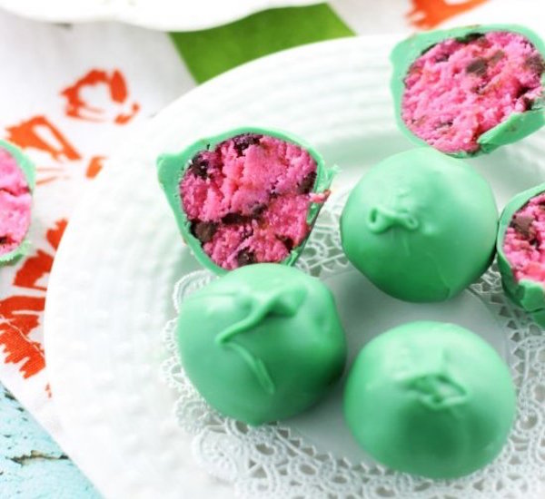 watermelon cake ball