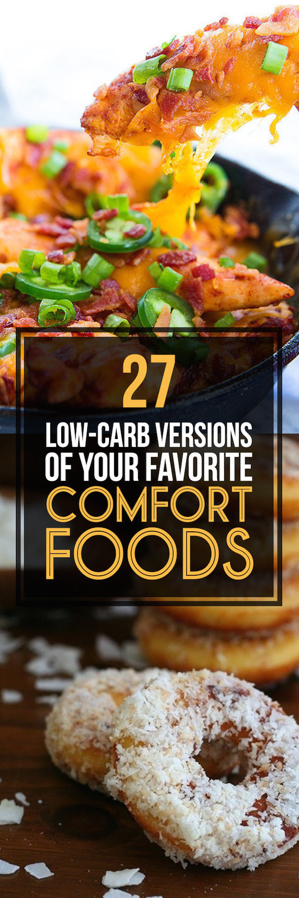 27 low-carb versions of comfort foods