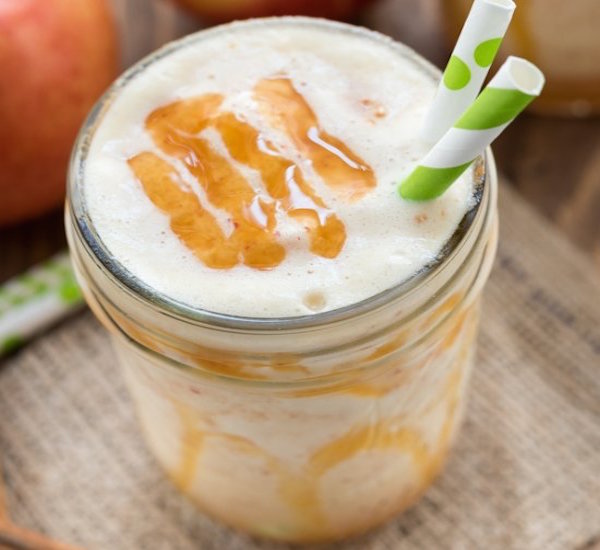 caramel apple smoothie