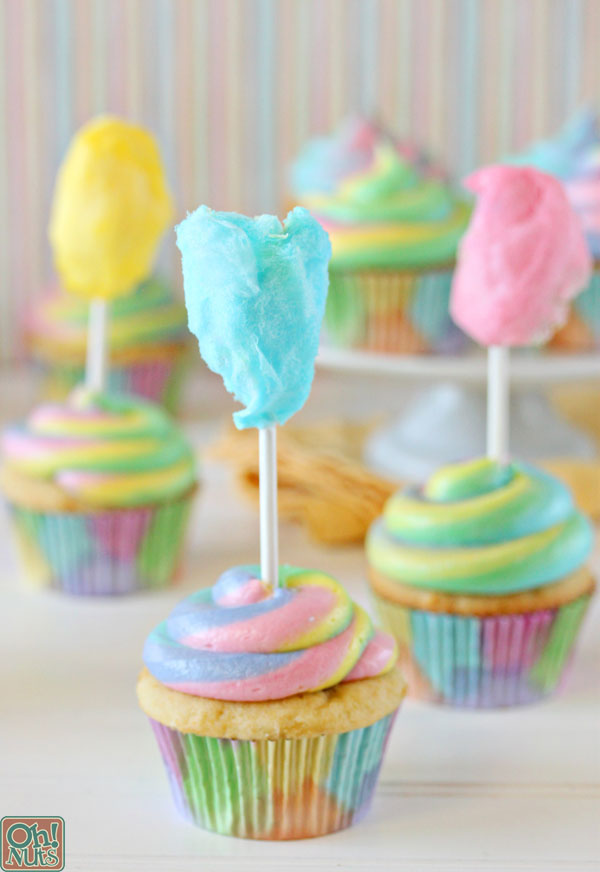 cotton-candy-cupcakes