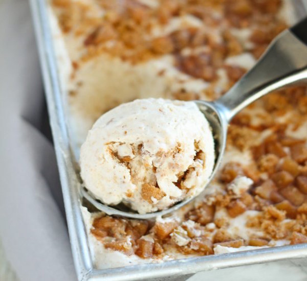 no churn apple pie ice cream