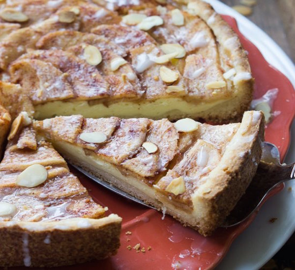 simple apple tart