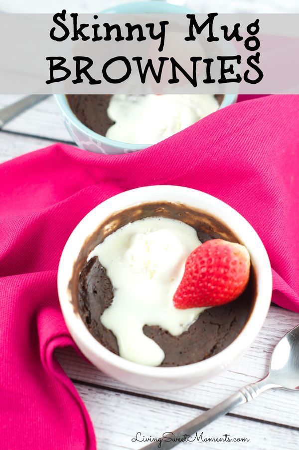 skinny mug brownies