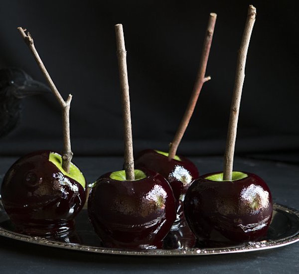 black candied apple