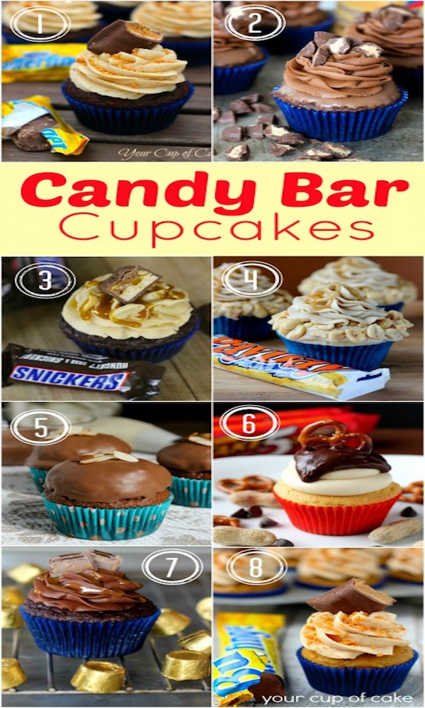 candy-bar-cupcakes