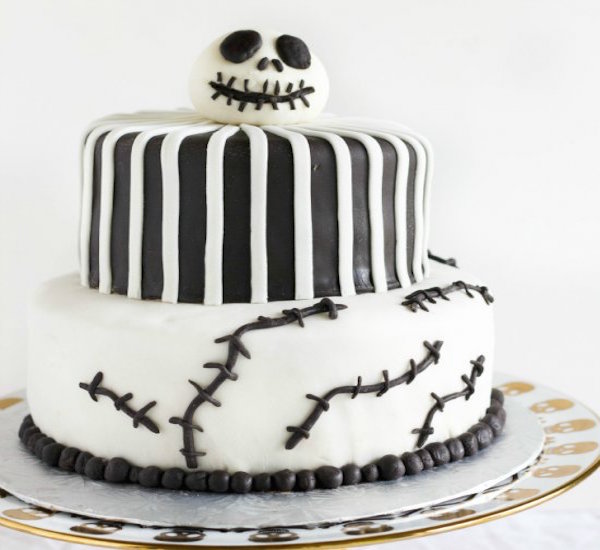 nightmare before christmas jack skellington cake