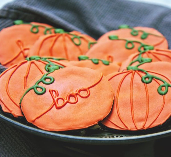 pumpkin chocolate cookies